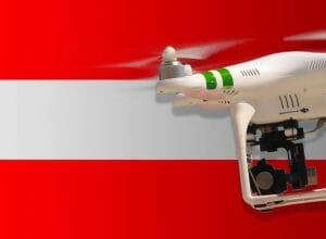 Flying drones in Austria