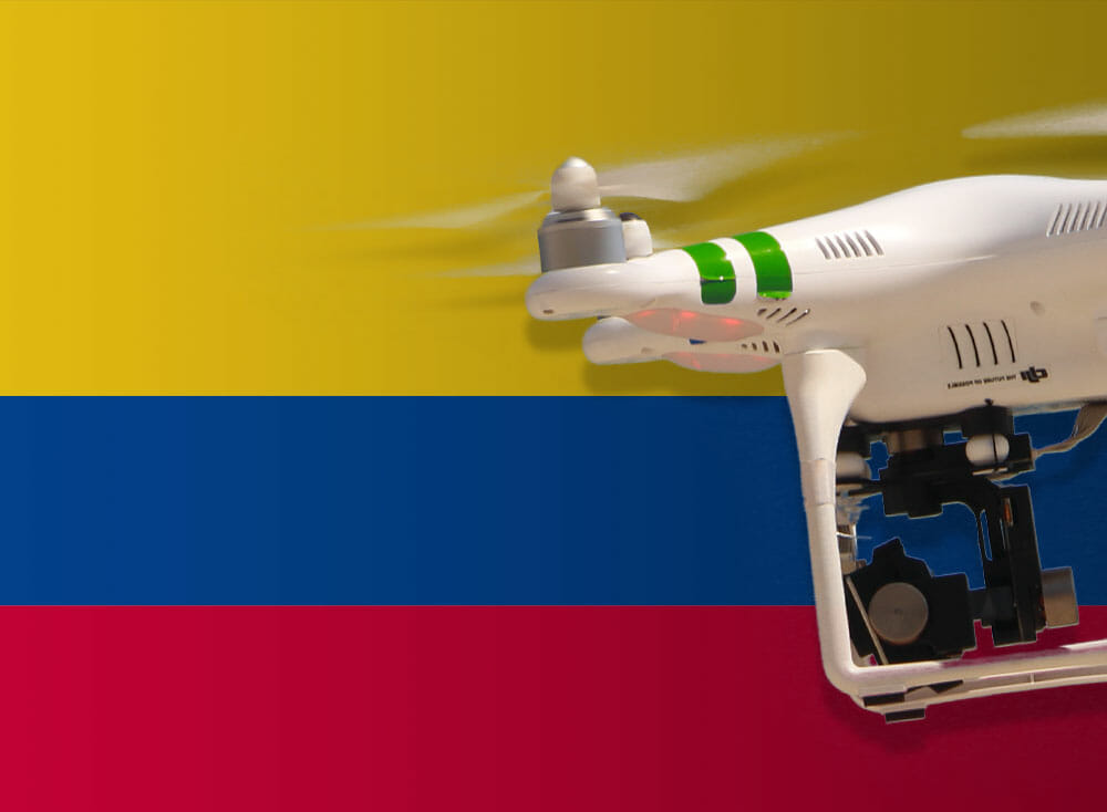 Flying Drones in Colombia