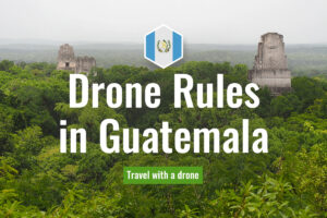 Flying drones in Guatemala