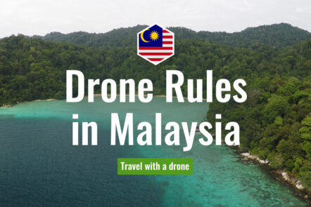 Flying a drone in Malaysia