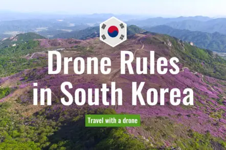 Flying drones in South Korea – Laws and Rules