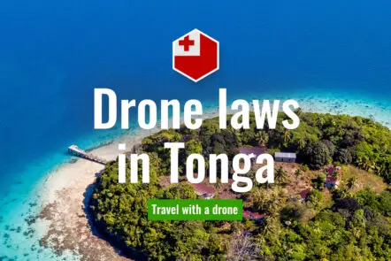 flying drones in tonga