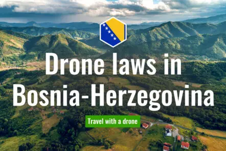 Drone laws in Bosnia-Herzegovina