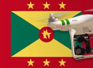 Flying a drone in Grenada
