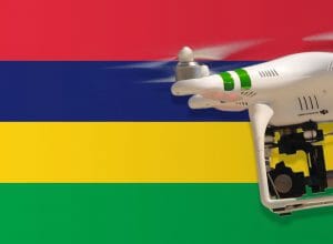 Flying drones in Mauritius