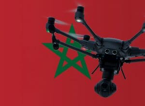 Flying drones in Morocco