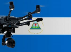 Flying drones in Nicaragua