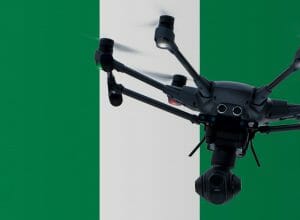 Flying drones in Nigeria