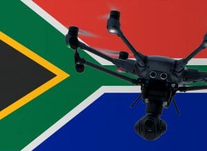 Flying drones in South Africa