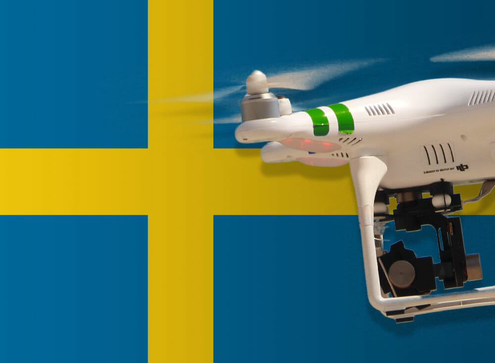 sukker Af storm Religiøs Drone rules and laws in Sweden - current information and experiences